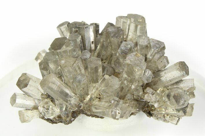 Glassy Hexagonal Calcite Crystal Cluster - China #351359